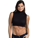 Women Tank Top Turtleneck Layering HALFTEE Crop Tee Undershirt for Women & Teens XS-3X