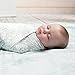 aden + anais Silky Soft Metallic Swaddle Baby Blanket; 100% Viscose Bamboo Muslin; Large 47 X 47 inch; 3 Pack; Skylight Birch