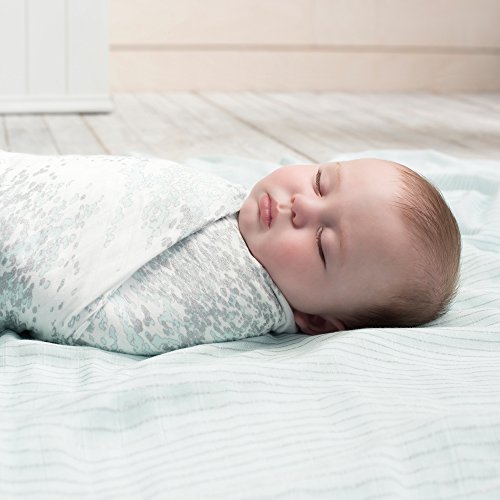 aden + anais Silky Soft Metallic Swaddle Baby Blanket, Viscose Bamboo