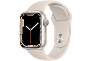 Apple Watch Series 7 (GPS, 41mm) Starlight Aluminum Case with Starlight Sport Band, Regular (Renewed)4.0 out of 5 stars 9,71314 offers from $149.00