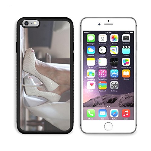 MSD Premium Apple iPhone 6/6S Plus Aluminum Backplate Bumper Snap Case IMAGE 26898578 The bride puts on beautiful wedding shoes