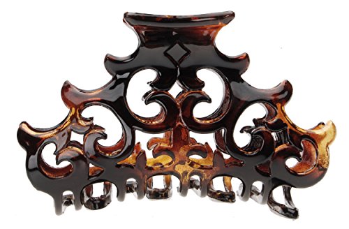 France Luxe Belle Large Victorian Jaw - Tortoise