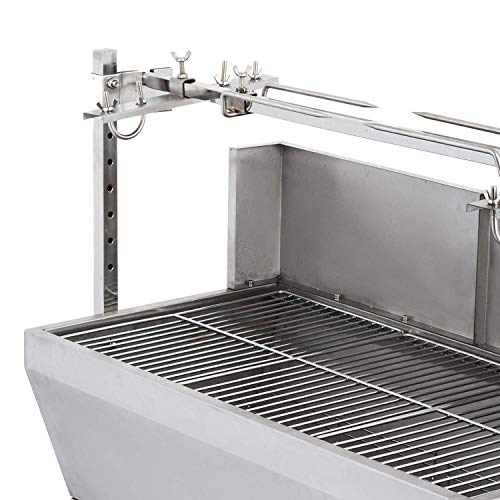 VEVOR Rotisserie Grill Roaster 23W BBQ Pig Lamb Rotisserie Roaster 110V