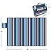 Large Picnic Blanket Waterproof Padded, Camping Mat Striped Ground Sheet for Beach Hiking Grass Travel Outdoor Blanket