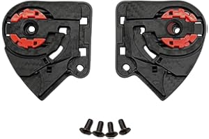 ZQIYDYP Helmet Visor Base Side Plate Replacement for Sedici Strada 2/3,Motorcycle Helmet Shield Gear Base Plate Povit Kit Compatible with Citation,Sedici Strada 2/3,FT2 Vector,FF801,FF397