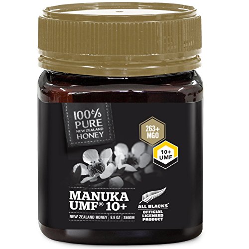 Pure New Zealand Manuka Honey - UMF 10+ Certified - 8.8 oz- All Blacks Official Licensed Honey