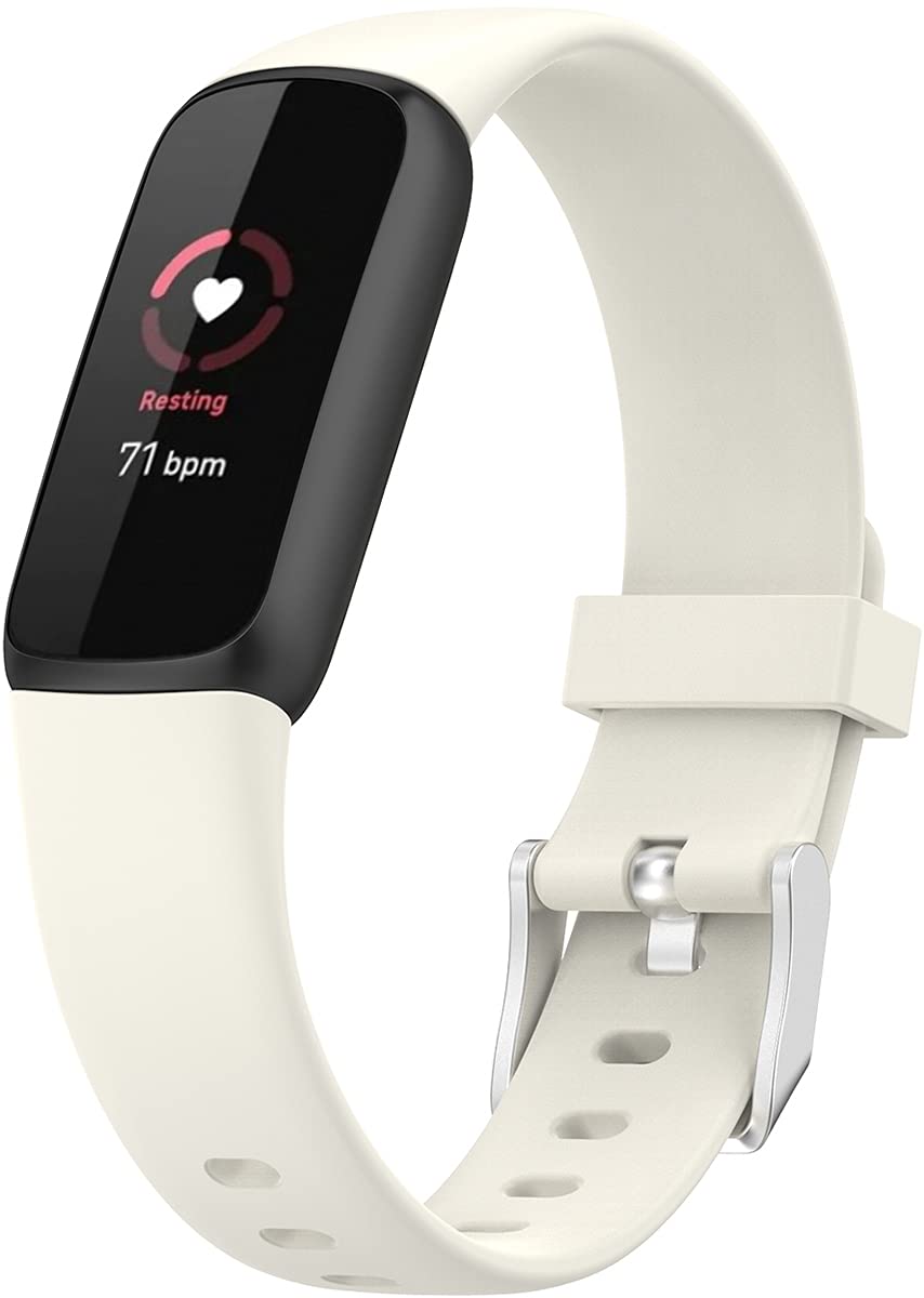 Shieranlee Watch Band Compatible with Fitbit Luxe Activity Tracker - Watch Band Replacement Silicone Strap,small size