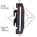 Bed Claw #35 Hook Plate Conversion Adapter Kit for Using a Bolt-On Frame with a Hook-On Headboard- Pack of 4