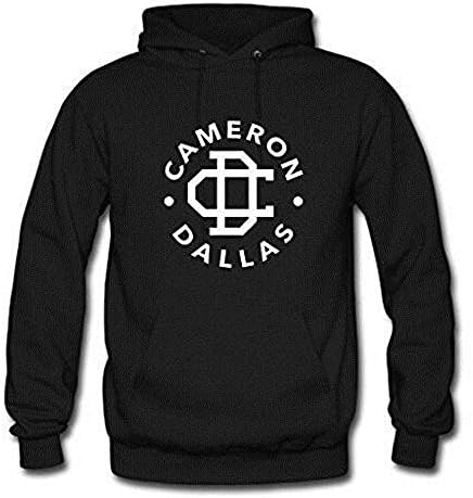 Unisex men's Printed Magcon Boys Cameron Dallas Classic Hoodie X-Large Black