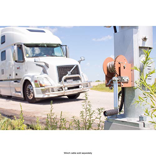 GOLDENROD Dutton-Lainson WG2000 Worm Gear Winch 2000 lb - Image 4