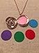 Essential Oils Diffuser Necklace Pendant with 24