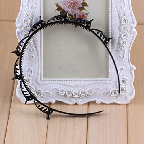 Double Bangs Hairstyle Hairpin, Twist Clip Headband with Toothed Headband Braid Tool, Women Fashion Hair Accessories, DIY Hair Bands Headbands for Women Girls (Black) 6 Double Bangs Hairstyle Hairpin, Twist Clip Headband with Toothed Headband Braid Tool, Women Fashion Hair Accessories, DIY Hair Bands Headbands for Women Girls (Black)
