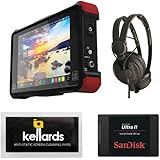 Atomos Ninja Flame 7" 4K HDMI Recording Monitor Bundle With SanDisk Ultra II 240GB Solid State Drive &amp; Superlux HD-562 Professional Headphone
