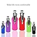 Amerzam Beer Bottle Coolies,4 Pack of Extra Thick Neoprene Zipper Beer Bottle Cooler Sleeve