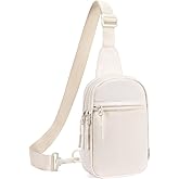 CHOLISS Small Sling Bag for Women and Men, Crossbody Bags Trendy Fanny Packs Chest Bag with Extended Strap