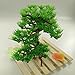 MMdex Artificial Green Tree Plastic Plant Decor for Aquarium Fish Tank, Bonsai for Hotel Rockery Ornament