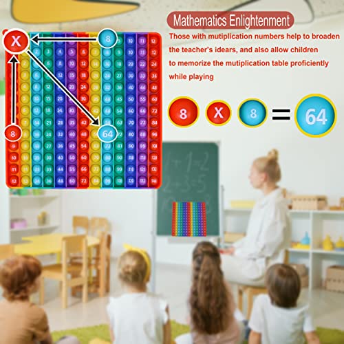 Multiplication Flash Cards + Multiplication Chart Math Manipulatives