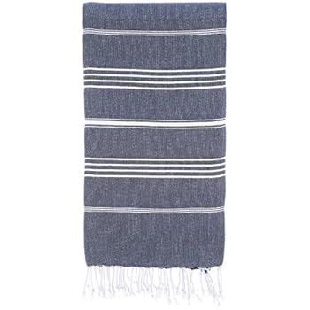 Cacala 100% Cotton Pestemal Turkish Bath Towel, 37 x 70