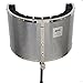 LyxPro VRI-20 Sound Absorbing Acoustic Foam Isolation Portable Microphone Shield, Vocal Recording Panel, High Performance - Stand Mountable