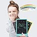 ZBHANTANG LCD Writing Tablet 10 Inch Drawing Board Doodle Board with Colorful Screen, Erasable Reusable Electronic Drawing Pads Learning Gifes for 2 3 4 5 6 Year Old Boys and Girls (10 inch, Blue)