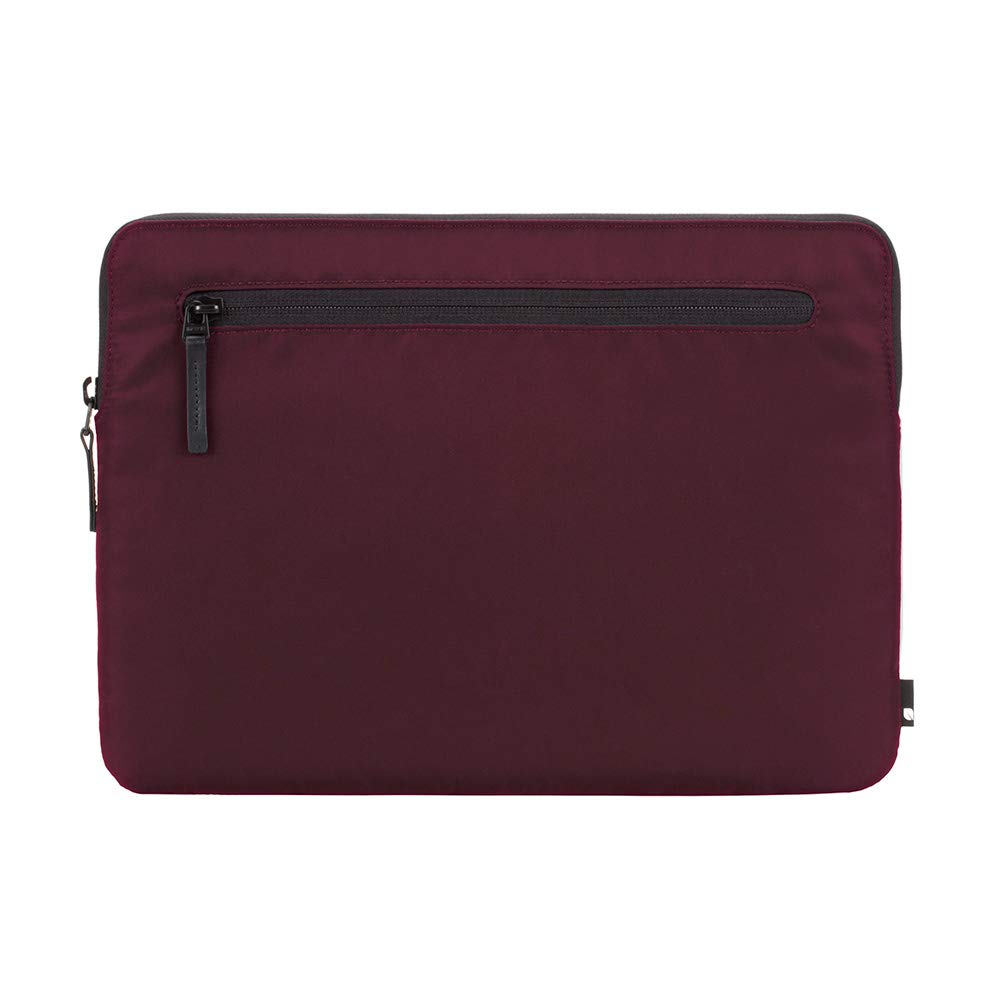 Incase Compact Foam Padded Flight Nylon Sleeve with Accessory Pocket for Most Tablets + Laptops up to 13 inches - Mulberry