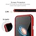 iPhone X/iPhone Xs Case, ROCK [Royce] - Red [Ultra Thin][Heavy Duty][Metal Texture Side Buttons][Dual Layered][Slim Fit][Hard PC + Soft TPU] for Apple iPhone X/iPhone Xs