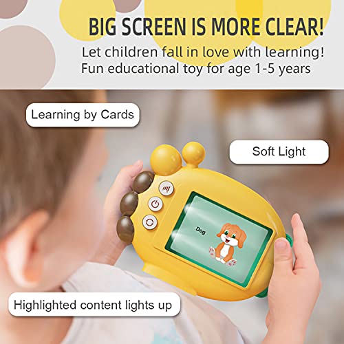 Flash Cards for Toddlers 2-4 Years - CBsana Kids Preschool Learning Flash Cards Set with Number Shapes Animals ABC Letters Fruits Color, 9 Learning Category,120 Page, Gifts for Ages 2 3 4 5 6 Kids