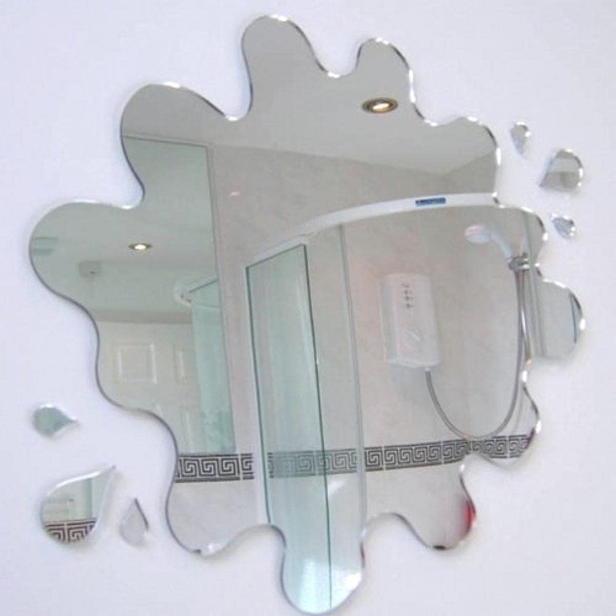 Super Cool Creations Puddle Mirrors with Six Splash Mirrors - 20cm x 19cm