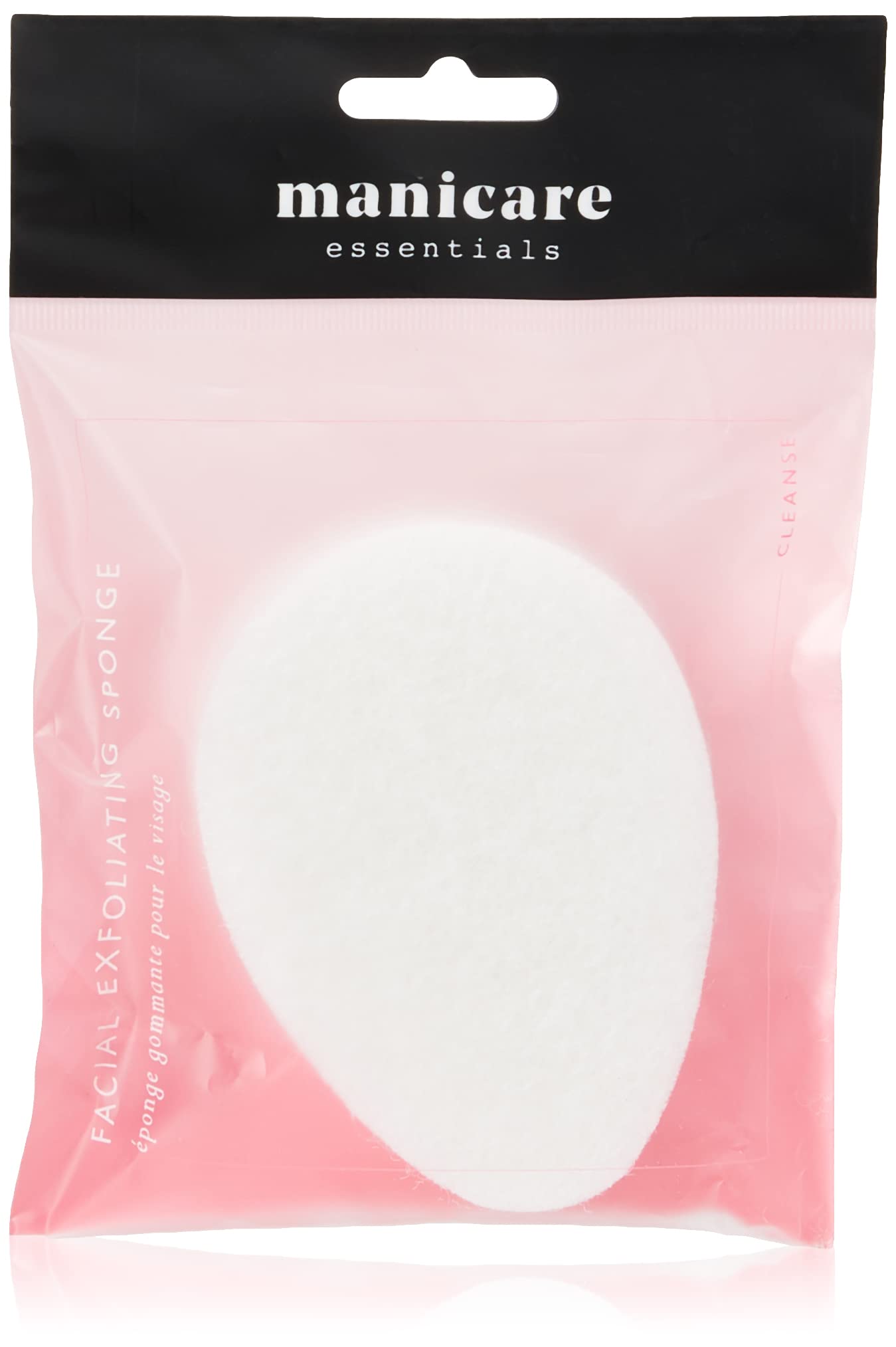Manicare Exfoliating Sponge, Facial Cleansing, Exfoliates, Cleans Skin, Massages, Removes Makeup And Face Masks, Skincare, Facial Wash, Reusable