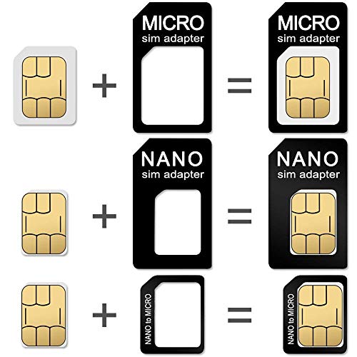 image for CKANDAY 1 Pack SIM Card Holders with Tray Opener Pins, Card Storage To
