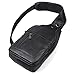Full Grain Leather Crossbody Sling Bag Anti Theft Chest Backpack Outdoor Travel Hiking Sports Daypacks