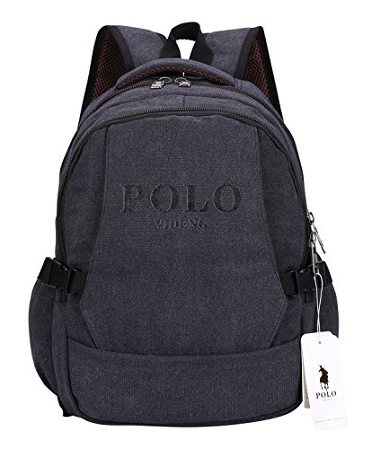 Videng polo casual backpack 15 17 inch laptop handbags school boo…