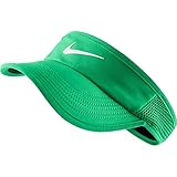 Nike Women's NikeCourt Featherlight Tennis Visor (S/M, 342 Spring Leaf)