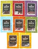 Krave (8 pack assorted) Sampler 3.25oz packets Gourmet Jerky