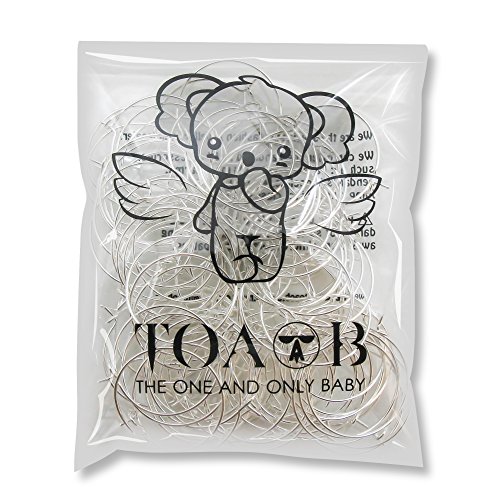 TOAOB 100 Pieces 25mm Glass Wine Charm Rings Bulk Earrings Hoops Silver Plated