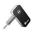 TaoTronics Bluetooth Receiver/Car Kit, Portable Wireless Audio Adapter 3.5mm Aux Stereo Output (Bluetooth 4.1, A2DP, Built-in Microphone) for Home Audio Music Streaming Sound System