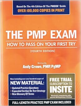 The Pmp Exam How To Pass On Your First Try 4th Ed July