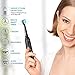 Electric Toothbrush, Sonic Rechargeable Eletronic Toothbrushes for Adults, Electronic Toothbrush with 2 Waterproof Replacement Brush Heads Power Clean as Dentist, Black