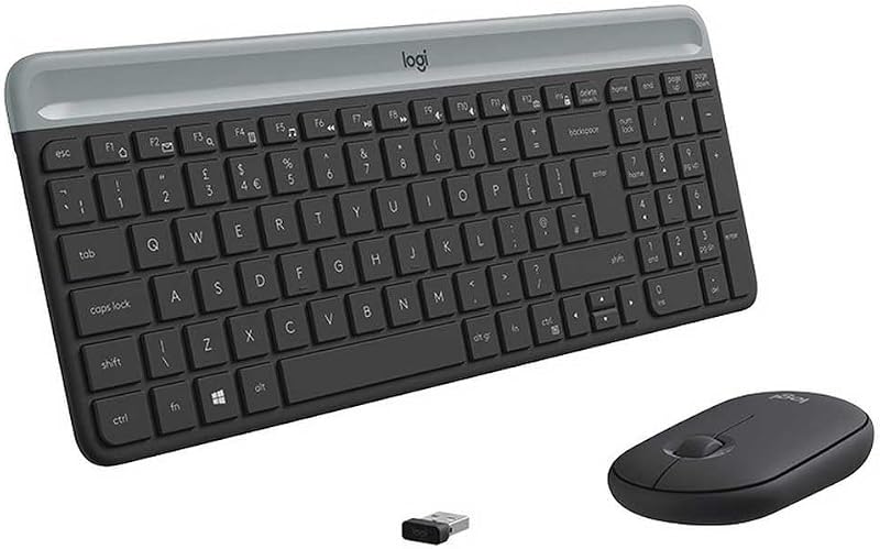 Combinação de Teclado e Rato Sem Fios MK470 para Windows