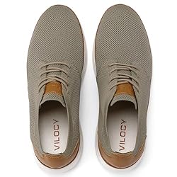 VILOCY Men's Fashion Dress Sneakers Casual Walking