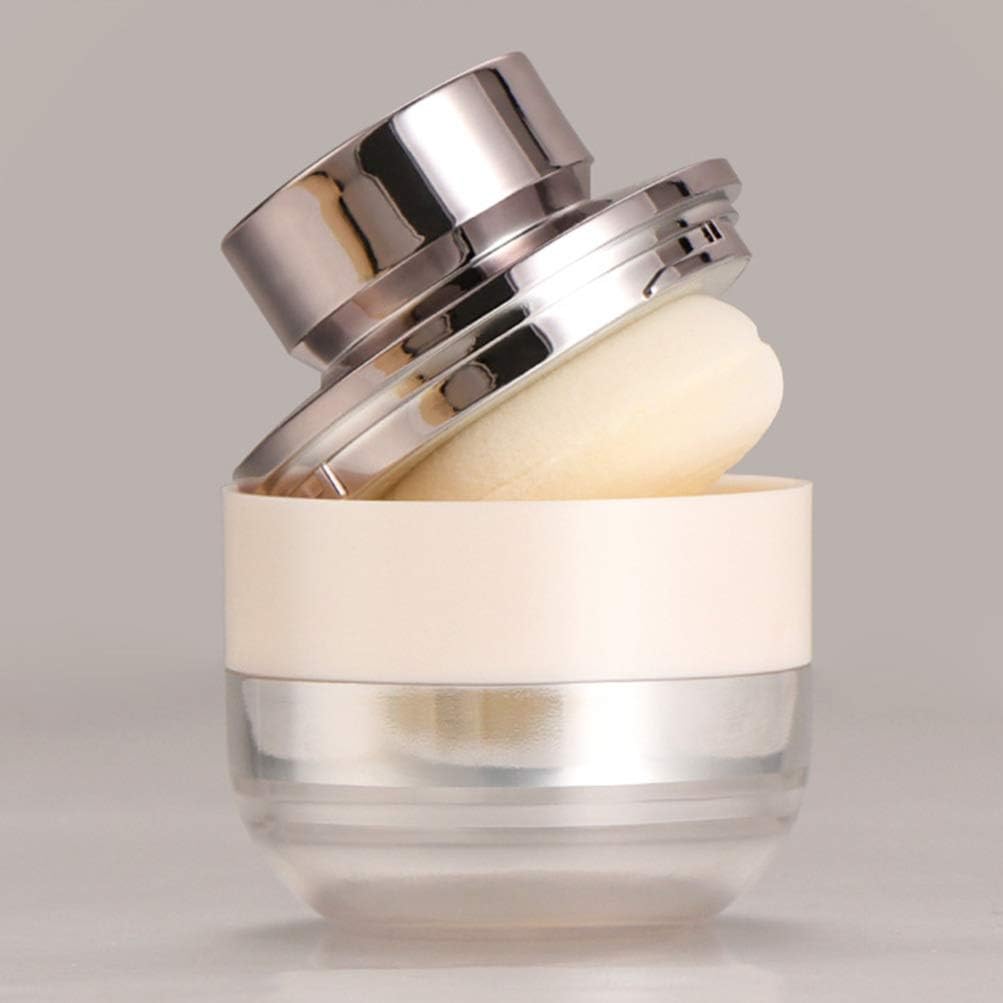 Beaupretty Empty Powder Case Plastic Loose Powder Compact Container ...