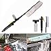 AMAZZANG-Long Handle Car Wash Brush Cleaner Water Spray Soft Bristle Duster Cleaning Tool (as picture)