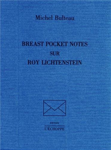 Breast pocket notes sur Roy Lichtenstein