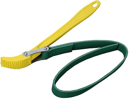 Junxave Cle A Sangle Reglable En Caoutchouc Pour Ouvrir Pot Filtre Tuyau Et Conserve Pour Mecaniciens Et Plombiers 22 9 Cm Amazon Fr Bricolage