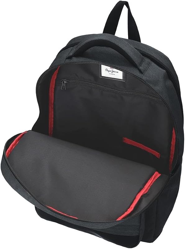 Whitton Sac à dos pour ordinateur portable 15,6 pouces Noir 31 x 44 x 15 cm Cuir synthétique et polyester by Joumma Bags — photo 5 sur 6