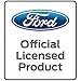 Ford F-150 Gray Spun Brushed Metal Key Chain