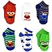 Sesame Street Infant Toddler 6 pk Ankle Socks (2T-4T)
