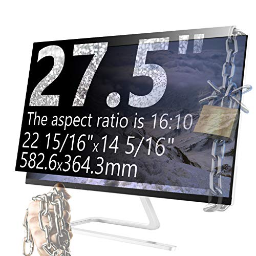 Xianan Screen Privacy Filters 27.5 inch 16:10 Privacy Screen Protector 22.94×14.34inch/582.6×364.3mm Anti-Glare Monitor Filter