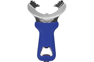 CYDW Mason Jar Opener Tool with No Lid Dents or Damage, Can Opener Manual Multi-Purpose, Easy Twist Manual Handheld Top Remover Utensil, Canning Supplies Tools and Bottle Opener, Made For Lifetime