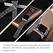 COVERY Compatible with Apple Watch Band 44mm 42mm, Genuine Leather Replacement Strap Compatible with Apple Watch Series 4 (44mm) Series 3, Series 2, Series 1 (42mm), Sport & Edition (Space Gray)